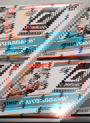 2021 Donruss Football Mega Box Factory Sealed - Lot of 2