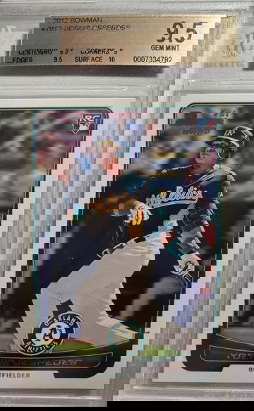 2012 Bowman #193 Yoenis Cespedes