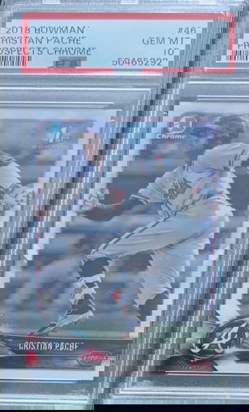 Gem 10 2018 Bowman Chrome Christian Pache