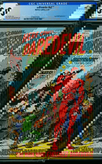 DAREDEVIL #62, CGC 8.0 VF