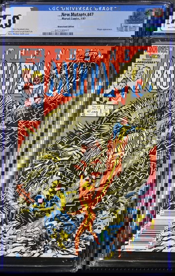 New Mutants (1987) #47 Magus appearance CGC 7.0 Barry Windsor-Smith cover