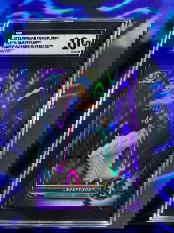 2022 Bowman Harry Ford Purple RayWave Refractor /250 SGC 10