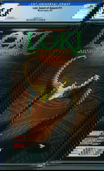 LOKI: AGENT OF ASGARD #11, CGC 9.8 NM/MT -- HIGHEST GRADED