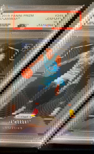 2019-20 Panini Prizm Ja Morant PSA 10 GM-MT