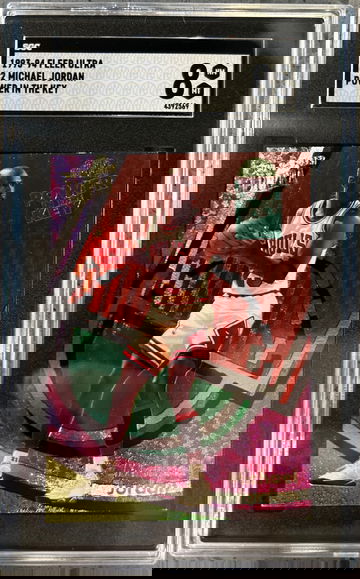 1993-94 Fleer Ultra Michael Jordan Power in the Key SGC 8