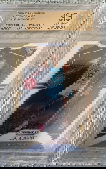 Ja Morant 2019 Prizm Silver BGS 9.5 True Gem Plus