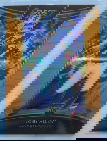 2018 Select Josh Allen Orange Prizm Concourse /49