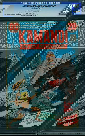 KAMANDI, THE LAST BOY ON EARTH #3, CGC 9.2 NM-