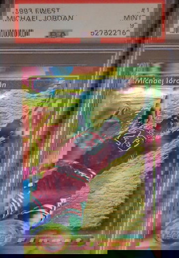 1993 Topps Finest Michael Jordan PSA 9