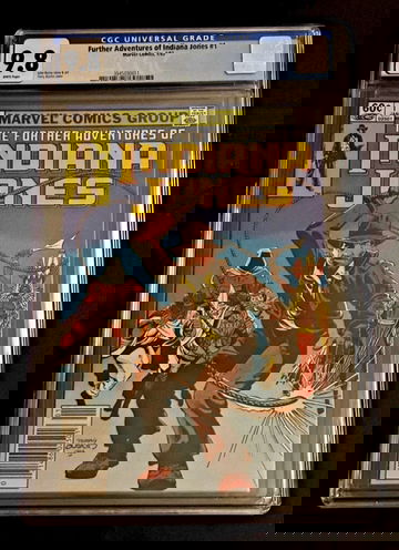 Further Adventures of Indiana Jones #1 CGC 9.8