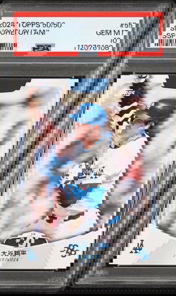 2024 TOPPS 50/50 SHOHEI OHTANI SSP PSA 10