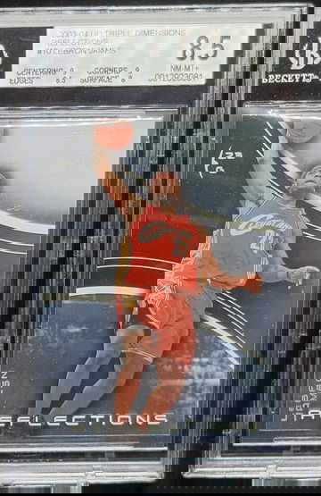 2003 Upper Deck Triple Dimensions Reflections RC BGS 8.5