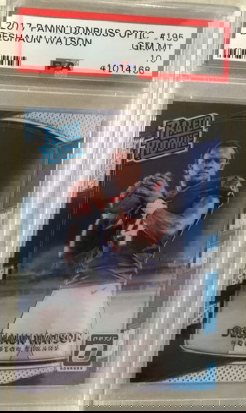 2017 Optic Deshaun Watson PSA 10