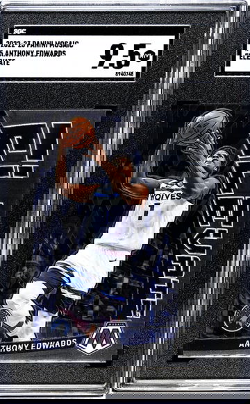 2022-23 Panini Mosaic #5 Anthony Edwards Elevate SGC 9.5