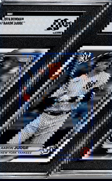 2024 Bowman #7 Aaron Judge SGC 10