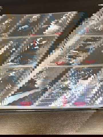 1996 Universal Monsters of the Silver Screen Complete Set + Stickers in binder