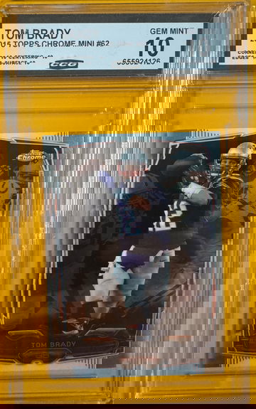 2015 Topps Chrome Mini - Tom Brady