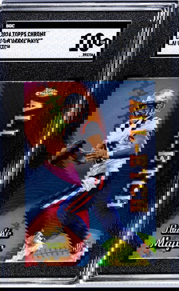 2024 Topps Chrome #CAE-DM Drake Maye All-Etch SGC 10