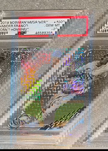 Wander Franco 2019 Bowman Mega Box Refractor PSA10