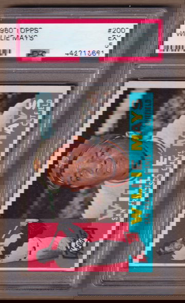 1960 Topps #200 Willie Mays PSA 5