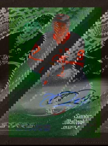 2022 Upper Deck SkyBox Metal Universe Connor McDavid  Green Auto 10/10