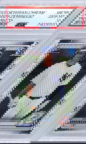 2020 Bowman #BCP 8 Jasson Dominguez RC PSA 10