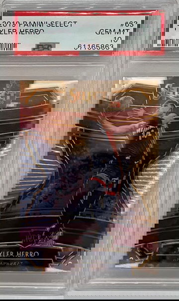 2019 Select Concourse Tyler Herro PSA 10