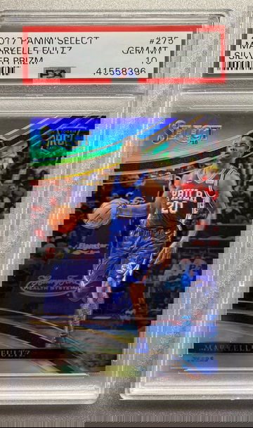 MARKELLE FULTZ 2017 SELECT COURTSIDE SILVER ROOKIE PSA 10 GEM MINT 