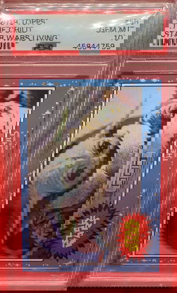 2019 The Child Topps Star Wars Living Set PSA 10 GEM MINT