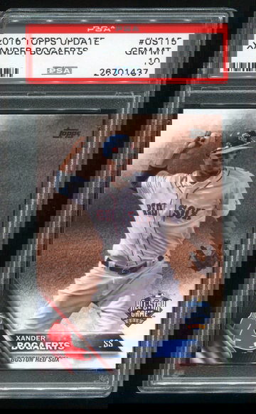 2016 TOPPS UPDATE #US115 XANDER BOGAERTS PSA 10