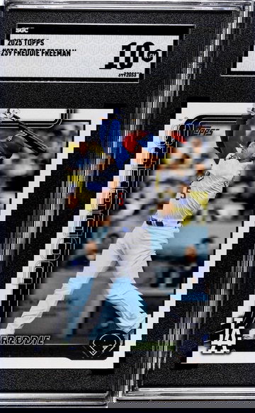 2025 Topps #239 Freddie Freeman SGC 10