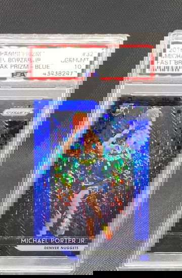 2018 Micheal Porter Jr Prizm Blue /175