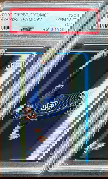 2019 Topps Chrome #203 Fernando Tatis Jr. PSA 10