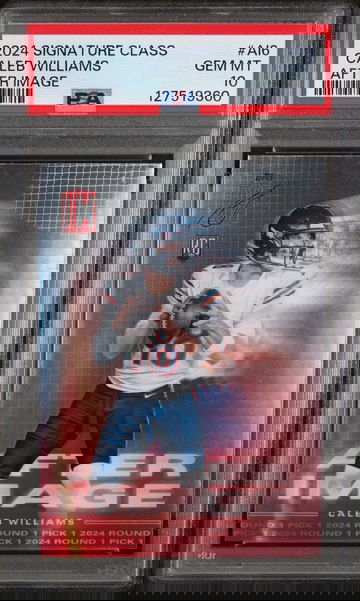 2024 Topps Signature Class After Image Caleb Williams #AI6 PSA 10