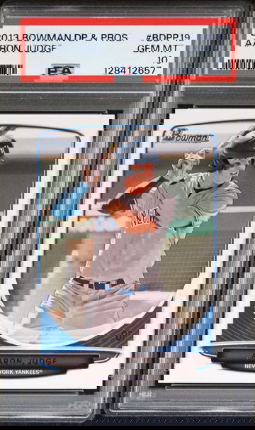 2013 BOWMAN DRAFT PICKS & PROSPECTS #BDPP19 AARON JUDGE PSA 10