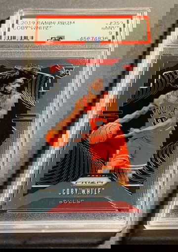 Coby White 2019-20 Panini Prizm PSA 9