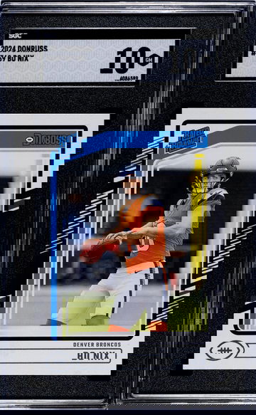 2024 Donruss #369 Bo Nix SGC 10