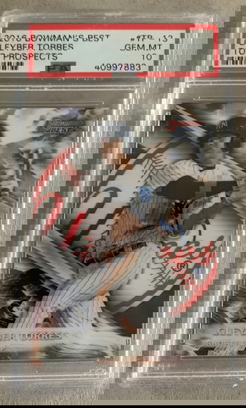 2016 bowman’s best Gleyber Torres 