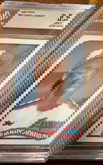 1989 Topps Randy Johnson