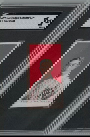 1909-1911 American Caramel E90-1 Hal Chase SGC 2 Good