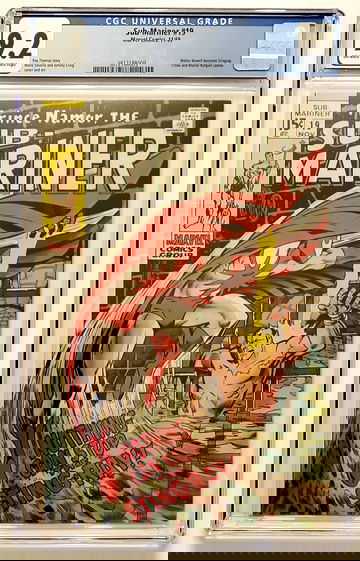 SUB-MARINER #19 CGC 9.2 FIRST APPEARANCE OF STINGRAY