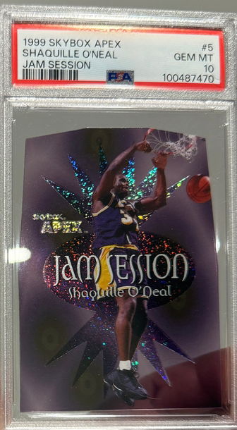 1999 Slybox Apex Shaquille Jam Session PSA 10
