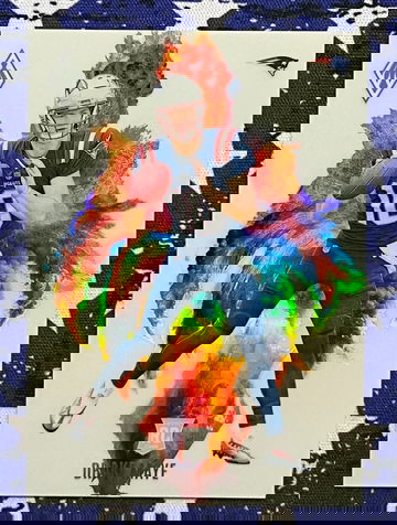 2024 Panini Phoenix Drake Maye #CB-DME Color Blast SSP NE Patriots RC