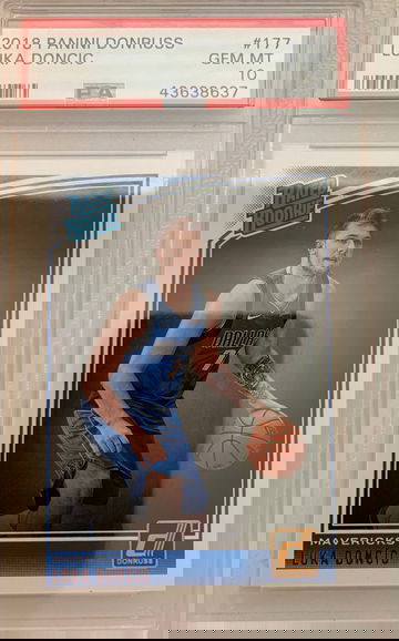 LUKA DONCIC 2018 DONRUSS ROOKIE #177 PSA 10 GEM MINT