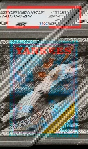 2023 Topps Oswaldo Cabrera RC 88' Silver Pack #T88C61 - PSA 10