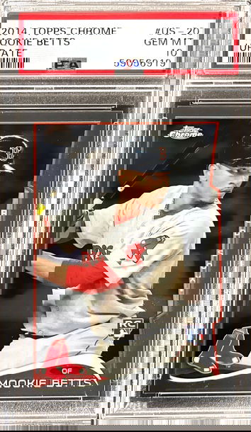 2014 Topps Chrome Update Mookie Betts #US-20 PSA 10 Just Back From PSA!