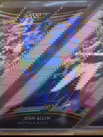 2018 Select Josh Allen Rookie Pink Prizm /10