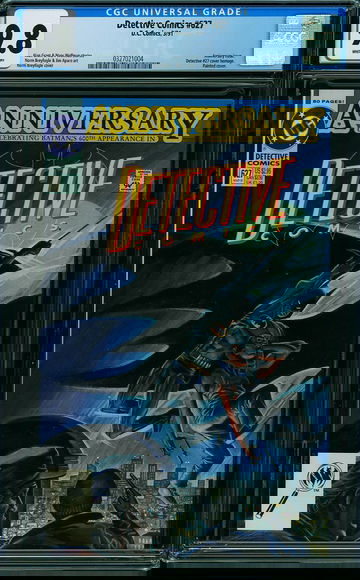 DETECTIVE COMICS #627, CGC 9.8 NM/MT