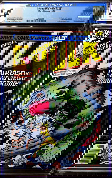 Incredible Hulk #228 🔥 1st Karla Sofen Moonstone (Thunderbolts Member) 🔥 CGC 9.4 - White