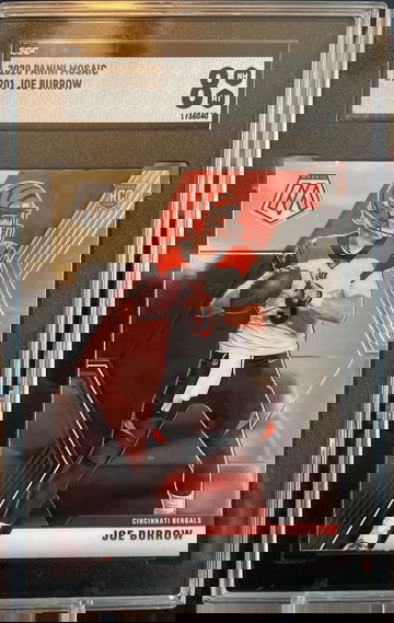 Joe Burrow 2020 Panini Prizm Mosaic SGC 8